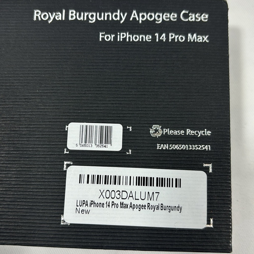 NIB Royal Burgundy, apogee case for iPhone 14 Pro Maxโโโโโโโโโโ - Picture 5 of 6
